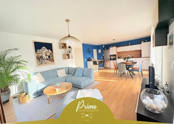 Apartment Bleu Serena - Parking - Jardin - By Primo *