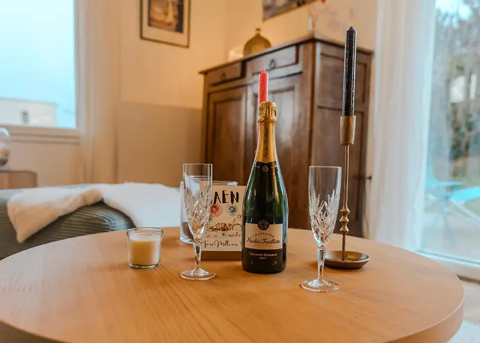 Apartamento Bleu Serena - Parking - Jardin - By Primo Caen